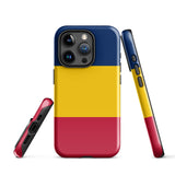 Funda para iPhone 15, 14, 13, 12, 11 Pro Max Plus Mini con bandera de Chad, regalo de recuerdo de viaje
