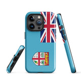 Fiji Flag iPhone Case 15 14 13 12 11 Pro Max Plus Mini Gift Travel Souvenir