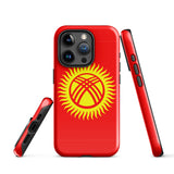Kyrgyzstan Kyrgyz Flag iPhone Case 15 14 13 12 11 Pro Max Plus Mini Gift Travel Souvenir