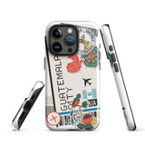 Guatemala Guatemalan Flag iPhone Case 15 14 13 12 11 Pro Max Plus Mini Travel Souvenir Tourist Beach Lover Food Patriot Gifts