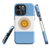 Argentina Argentinian Flag  iPhone 15 14 13 12 11 Pro Max Plus Mini Phone Case iPhone Tough Rugged Protective iPhone case