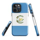 Funda para iPhone 15, 14, 13, 12, 11 Pro Max Plus Mini con la bandera de Guatemala Ideas para regalos Mapa del país Regalo para ella Ideas para él Recuerdo de viaje