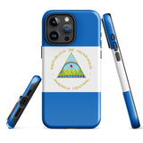 Nicaragua Nicaraguan Flag iPhone Case 15 14 13 12 11 Pro Max Plus Mini Gift Ideas Country Map  Gift For Her Him Ideas Travel  Souvenir