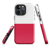 Polen Polska Polnische Flagge iPhone Hülle 15 14 13 12 11 Pro Max Plus Mini Geschenkideen Landkarte Geschenk für Sie Ihn Ideen Reise Souvenir