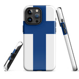 Finlandia Suomi Bandera finlandesa Funda para iPhone 15 14 13 12 11 Pro Max Plus Mini Ideas de regalo Mapa del país Regalo para ella Ideas para él Recuerdo de viaje