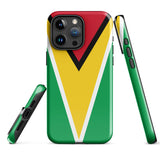 Guyana Guyanese Flag iPhone Case 15 14 13 12 11 Pro Max Plus Mini Gift Ideas Country Map Skyline Gift For Her Him Ideas Travel  Souvenir
