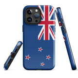 Neuseeland Flagge iPhone Fall 15 14 13 12 11 Pro Max Plus Mini Geschenk Reise Souvenir