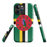 Dominica Dominican Flag iPhone Case 15 14 13 12 11 Pro Max Plus Mini Gift Travel Souvenir