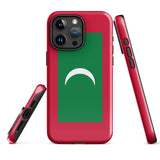 Maldives Maldivian Flag iPhone Case 15 14 13 12 11 Pro Max Plus Mini Gift Travel Souvenir