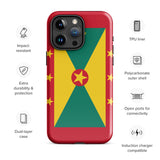 Grenada Grenadian Flag iPhone Case 15 14 13 12 11 Pro Max Plus Mini Gift Travel Souvenir