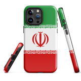Iran Iranian Flag iPhone Case 15 14 13 12 11 Pro Max Plus Mini Gift Travel Souvenir