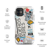 Buenos Aires Argentina Argentinian  iPhone 14 13 12 11 Pro Max Plus Mini Phone Case iPhone X XS XR SE 7 8