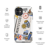 Montevideo Uruguay Uruguayan  iPhone 14 13 12 11 Pro Max Plus Mini Phone Case iPhone Tough Rugged Protective iPhone case