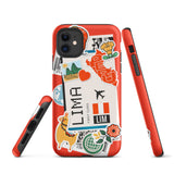 Lima Peru Peruanische iPhone 14 13 12 11 Pro Max Plus Mini Handyhülle iPhone X XS XR SE 7 8