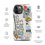 Buenos Aires Argentina Argentinian  iPhone 14 13 12 11 Pro Max Plus Mini Phone Case iPhone X XS XR SE 7 8