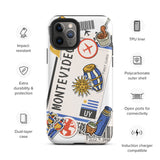 Montevideo Uruguay Uruguayan  iPhone 14 13 12 11 Pro Max Plus Mini Phone Case iPhone Tough Rugged Protective iPhone case