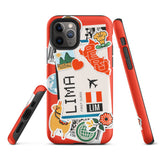 Lima Peru Peruanische iPhone 14 13 12 11 Pro Max Plus Mini Handyhülle iPhone X XS XR SE 7 8