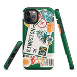 Kingston Jamaica Jamaican  iPhone 13 12 11 Pro Max Mini Phone Case iPhone XS XR SE 7 8 Plus Pro Max Mini Phone Case