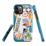 Nassau Bahamas Bahamian  iPhone 13 12 11 Pro Max Mini Phone Case iPhone XS XR SE 7 8 Plus Pro Max Mini Phone Case