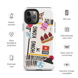 Hong Kong  of Hong Kong iPhone 14 13 12 11 Pro Max Plus Mini Phone Case iPhone Tough Rugged Protective iPhone case