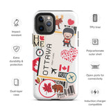 Ottawa Ontario Kanada Kanadische iPhone 14 13 12 11 Pro Max Plus Mini Handyhülle iPhone Robuste Schutzhülle für iPhone