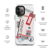 London England British  United Kingdom iPhone 14 13 12 11 Pro Max Plus Mini Phone Case iPhone Tough Rugged Protective iPhone case