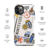 Montevideo Uruguay Uruguayan  iPhone 14 13 12 11 Pro Max Plus Mini Phone Case iPhone Tough Rugged Protective iPhone case