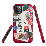 Bern Switzerland Swiss  iPhone 14 13 12 11 Pro Max Plus Mini Phone Case iPhone X XS XR SE 7 8