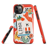 Lima Peru Peruanische iPhone 14 13 12 11 Pro Max Plus Mini Handyhülle iPhone X XS XR SE 7 8