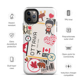 Ottawa Ontario Kanada Kanadische iPhone 14 13 12 11 Pro Max Plus Mini Handyhülle iPhone Robuste Schutzhülle für iPhone