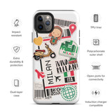 Milan Italy Italian Milano Italia  iPhone 14 13 12 11 Pro Max Plus Mini Phone Case Milano Italia iPhone X XS XR SE 7 8 iPhone case