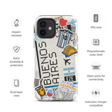Buenos Aires Argentina Argentinian  iPhone 14 13 12 11 Pro Max Plus Mini Phone Case iPhone X XS XR SE 7 8