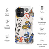 Montevideo Uruguay Uruguayan  iPhone 14 13 12 11 Pro Max Plus Mini Phone Case iPhone Tough Rugged Protective iPhone case