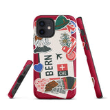 Bern Switzerland Swiss  iPhone 14 13 12 11 Pro Max Plus Mini Phone Case iPhone X XS XR SE 7 8