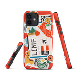 Lima Peru Peruanische iPhone 14 13 12 11 Pro Max Plus Mini Handyhülle iPhone X XS XR SE 7 8