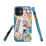 Nassau Bahamas Bahamian  iPhone 13 12 11 Pro Max Mini Phone Case iPhone XS XR SE 7 8 Plus Pro Max Mini Phone Case