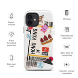 Hong Kong  of Hong Kong iPhone 14 13 12 11 Pro Max Plus Mini Phone Case iPhone Tough Rugged Protective iPhone case