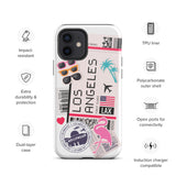 Los Angeles California La Cali  iPhone 14 13 12 11 Pro Max Plus Mini Phone Case iPhone Tough Rugged Protective iPhone case