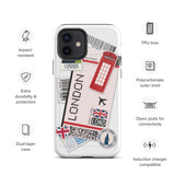 London England British  United Kingdom iPhone 14 13 12 11 Pro Max Plus Mini Phone Case iPhone Tough Rugged Protective iPhone case