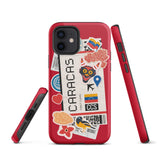 Caracas Venezuela Venezuelan Flag iPhone 14 13 12 11 XS  Pro Max Case Cute iPhone case with design Aesthetic Phone Case Gift idea