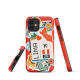 Lima Peru Peruanische iPhone 14 13 12 11 Pro Max Plus Mini Handyhülle iPhone X XS XR SE 7 8