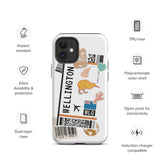 Wellington New Zealand  iPhone 14 13 12 11 Pro Max Plus Mini Phone Case iPhone Tough Rugged Protective iPhone case
