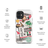 Milan Italy Italian Milano Italia  iPhone 14 13 12 11 Pro Max Plus Mini Phone Case Milano Italia iPhone X XS XR SE 7 8 iPhone case