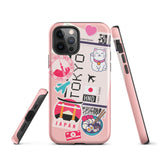 Tokyo Japan Japanese iPhone 14 13 12 11 Pro Max Plus Mini Phone Case iPhone X XS XR SE 7 8