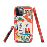 Lima Peru Peruanische iPhone 14 13 12 11 Pro Max Plus Mini Handyhülle iPhone X XS XR SE 7 8