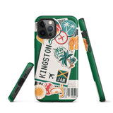 Kingston Jamaica Jamaican  iPhone 13 12 11 Pro Max Mini Phone Case iPhone XS XR SE 7 8 Plus Pro Max Mini Phone Case