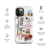 Las Vegas Nevada Casino iPhone 14 13 12 11 Pro Max Plus Mini Phone Case iPhone Tough Rugged Protective iPhone case