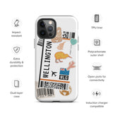 Wellington New Zealand  iPhone 14 13 12 11 Pro Max Plus Mini Phone Case iPhone Tough Rugged Protective iPhone case