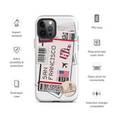 San Francisco California Cali American iPhone 14 13 12 11 Pro Max Plus Mini Handyhülle iPhone Robuste Schutzhülle