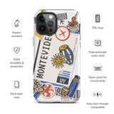 Montevideo Uruguay Uruguayan  iPhone 14 13 12 11 Pro Max Plus Mini Phone Case iPhone Tough Rugged Protective iPhone case